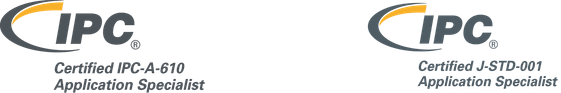 Zertifizierungen IPC-A-610 und J-STD-001 Application Specialist